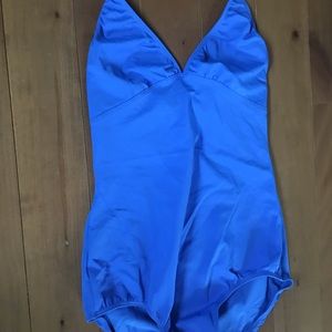 Onzie halter top one piece swimsuit/leotard size S